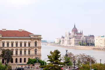 The building of the Parliament in Budapest