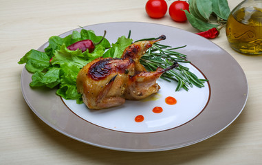 Roasted Quail