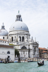 Obraz na płótnie Canvas The Basilica Santa Maria della Salute in Venice
