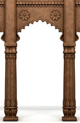 Traditional Indian Column Arc