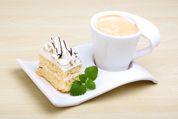 Coffee with cake