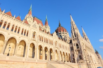 Fototapeta premium Parliament of Hungary in Budapest