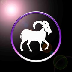 Obraz premium Capricorne