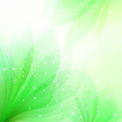 vector background with flowers