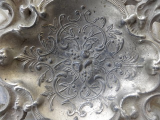 Sbstract Metal Floral Ornaments