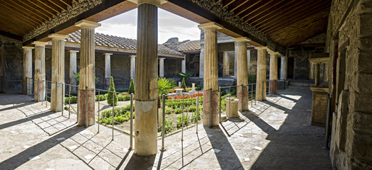 House of ancient Rome in Pompeii