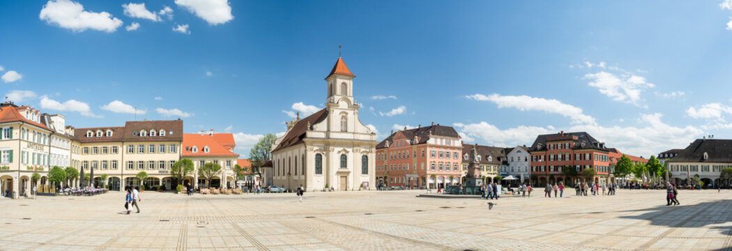 Panorama Marktplatz Ludwigsburg