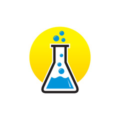 Laboratorium Logo Template