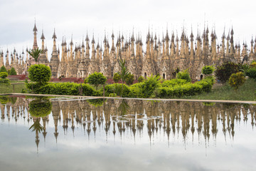 インレー湖地方のカックー遺跡