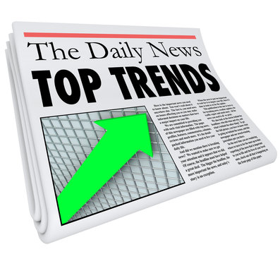 Top Trends Newspaper Headline Story Article Report Popular Produ