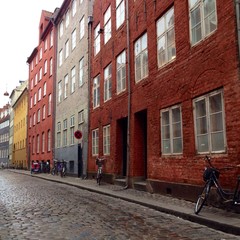 Empty street in Viborg