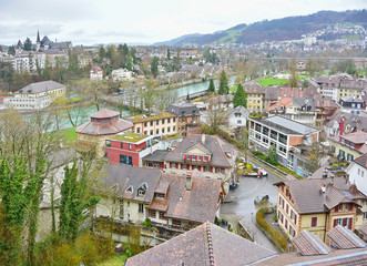 Fototapeta na wymiar Swiss capital city of Bern, Switzerland