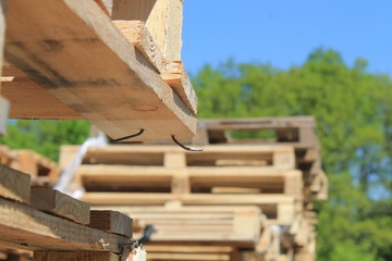 Palettes en bois