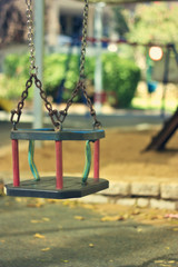 Abstract view of kids playground
