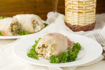 кальмар фаршировнный © trufelka