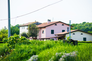 Casa di campagna, Fattoria, paesaggio Toscana
