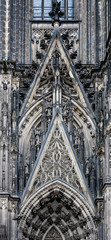 Architectonic detail of Cologne cathedral
