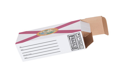 Concept of export - Product of Florida