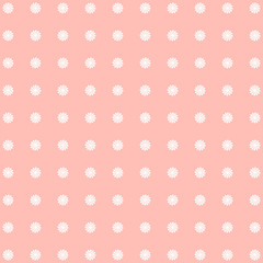 Spring cute flower pattern background