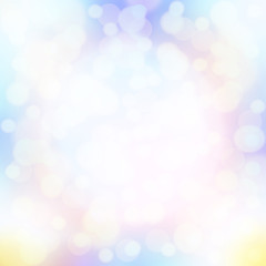 colorful bokeh background