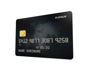 Credit Card Isolated