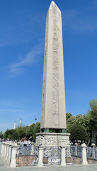 Fototapeta na wymiar The Obelisk of Theodosius at the Hippodrome
