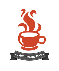 Fair Trade day vector