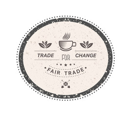 Fair Trade vector