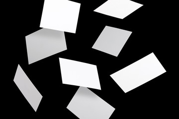 Flying business cards