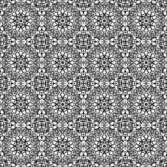 Black and white seamless pattern background texture made from ag