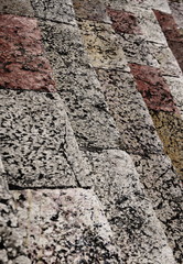 Bleachers in the Roman Arena di Verona in Italy
