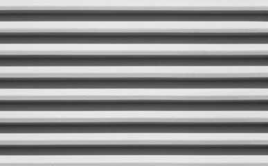 White corrugated metal background and texture surface.
