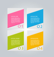 Infographics template for design, banners, brochures, flyers.