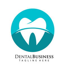 Dentist Dental Tooth vector logo icon