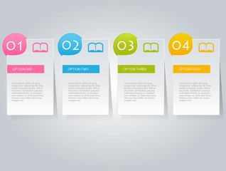 Infographics template for design, banners, brochures, flyers.