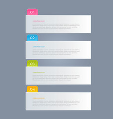 Infographics template for design, banners, brochures, flyers.
