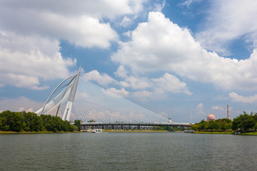 Fototapeta na wymiar cityscape of Putrajaya city at Malaysia