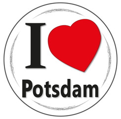 Stempel I love Potsdam