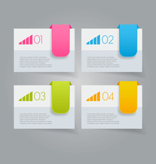 Infographics template for design, banners, brochures, flyers. 