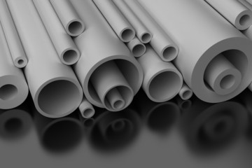 Fototapeta premium Pilastic Pipes