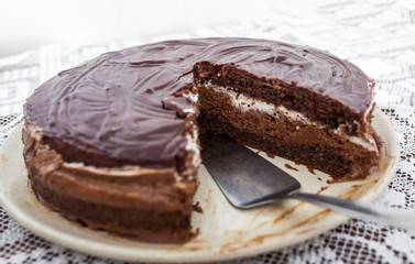 Homemade Chocolate Cake
