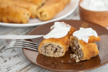 Pancakes With Meat