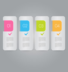 Infographics template for design, banners, brochures, flyers. 