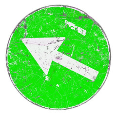 Green Arrow Sign