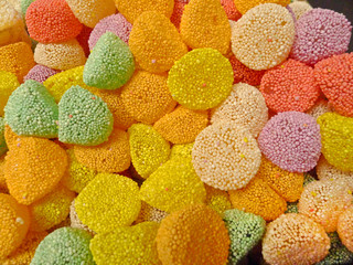 jelly candy in all colors