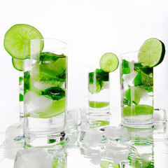 Mojito cocktails