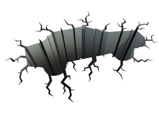 car crash 3d concept