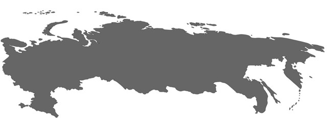 Russland in Grau (einzeln)