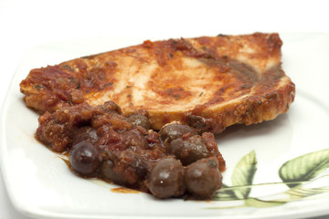pesce spada con olive