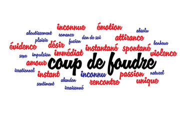 WEB ART DESIGN TAG CLOUD COUP DE FOUDRE AMOUR PASSION 020